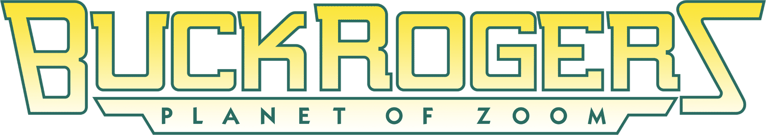 Buck Rogers: Planet of Zoom logo for Commodore 64